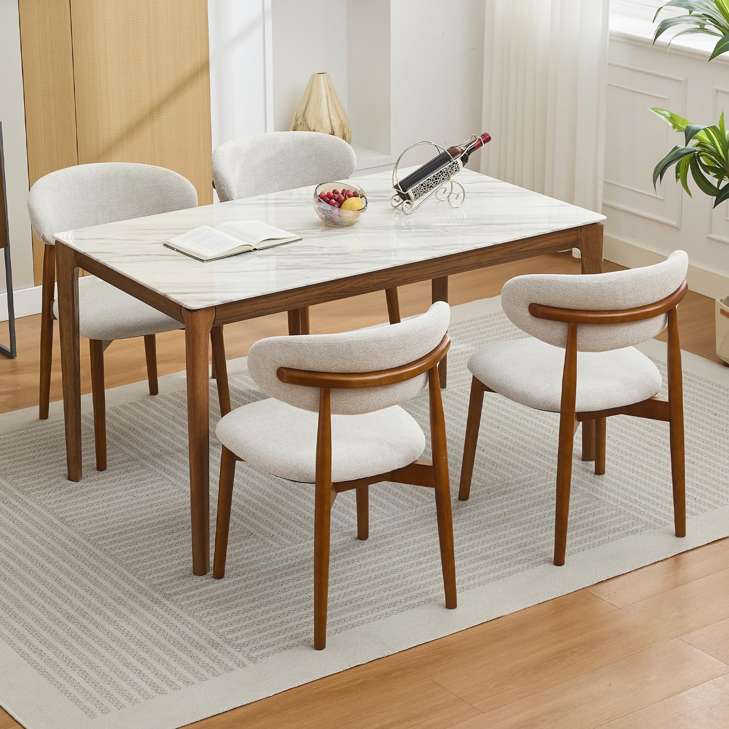 Garvee Esszimmerstühle in Beige